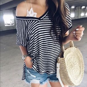 Take me stripe tee